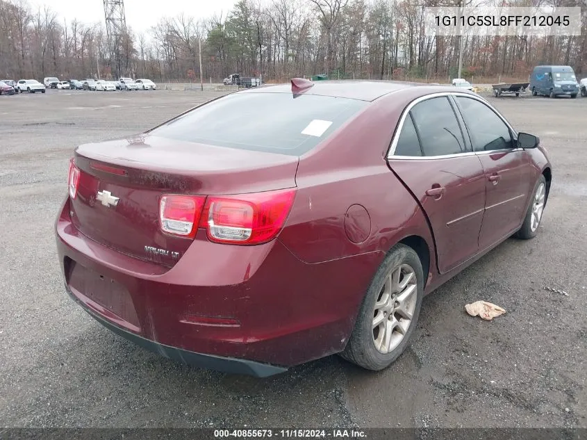 2015 Chevrolet Malibu 1Lt VIN: 1G11C5SL8FF212045 Lot: 40855673