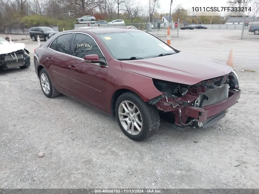 2015 Chevrolet Malibu 1Lt VIN: 1G11C5SL7FF333214 Lot: 40858703