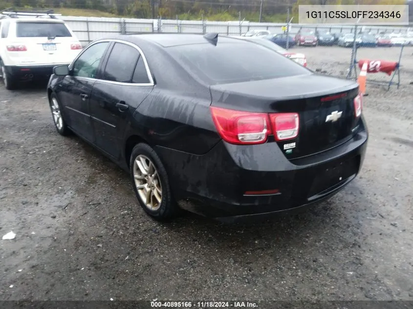 2015 Chevrolet Malibu 1Lt VIN: 1G11C5SL0FF234346 Lot: 40895166