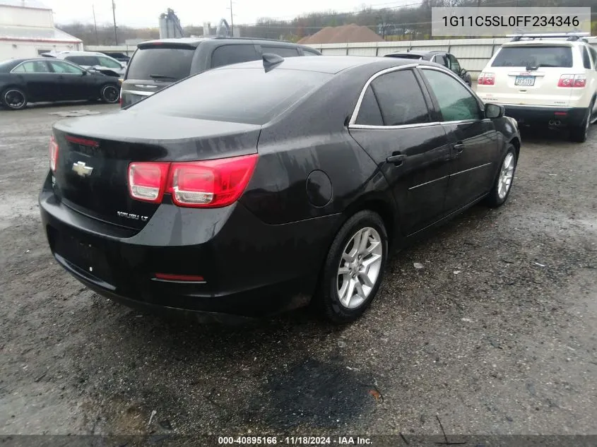 2015 Chevrolet Malibu 1Lt VIN: 1G11C5SL0FF234346 Lot: 40895166