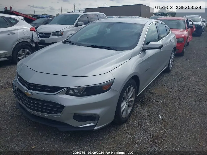 2016 Chevrolet Malibu VIN: 1G1ZE5STXGF263528 Lot: 12094776