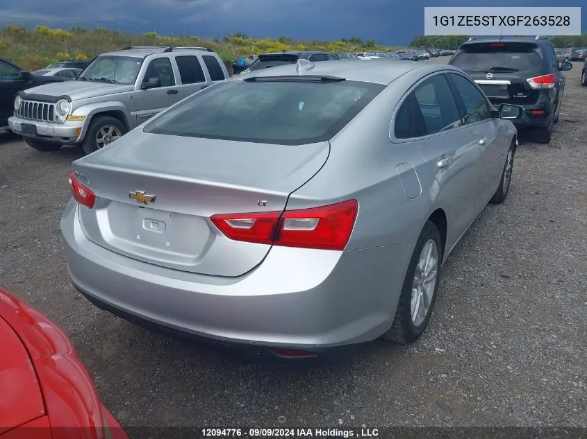 2016 Chevrolet Malibu VIN: 1G1ZE5STXGF263528 Lot: 12094776