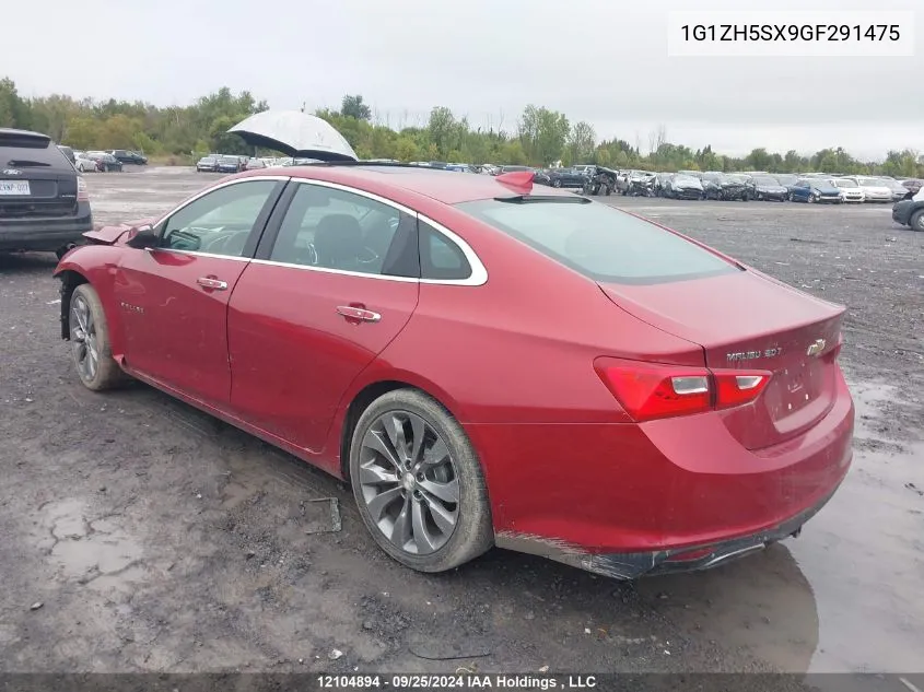 1G1ZH5SX9GF291475 2016 Chevrolet Malibu