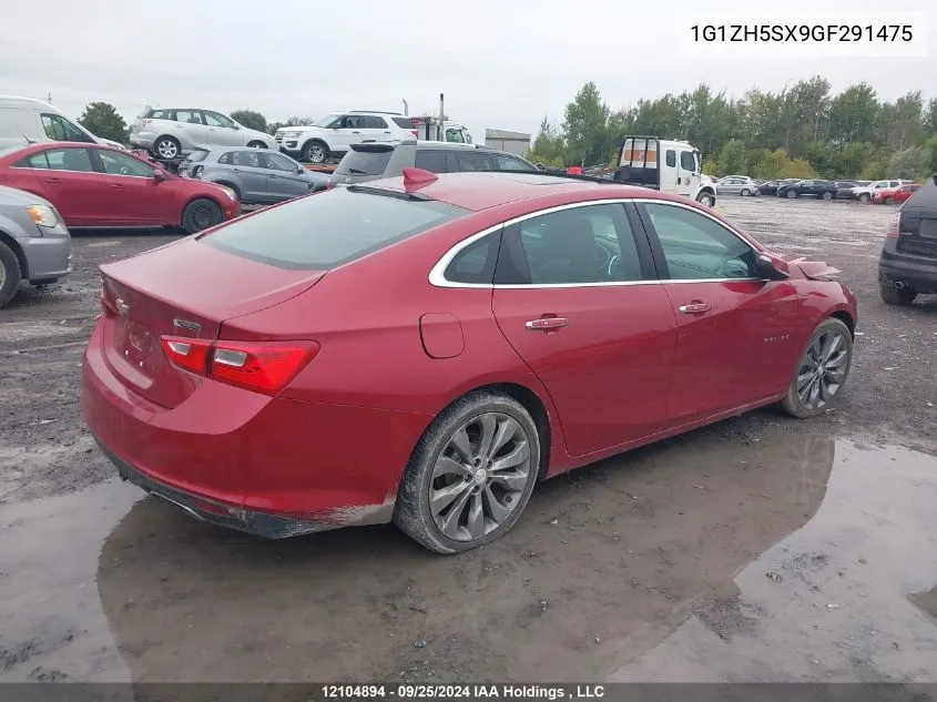 1G1ZH5SX9GF291475 2016 Chevrolet Malibu