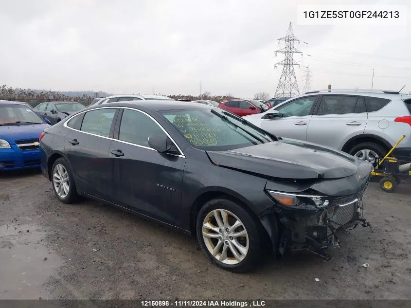 2016 Chevrolet Malibu VIN: 1G1ZE5ST0GF244213 Lot: 12150898