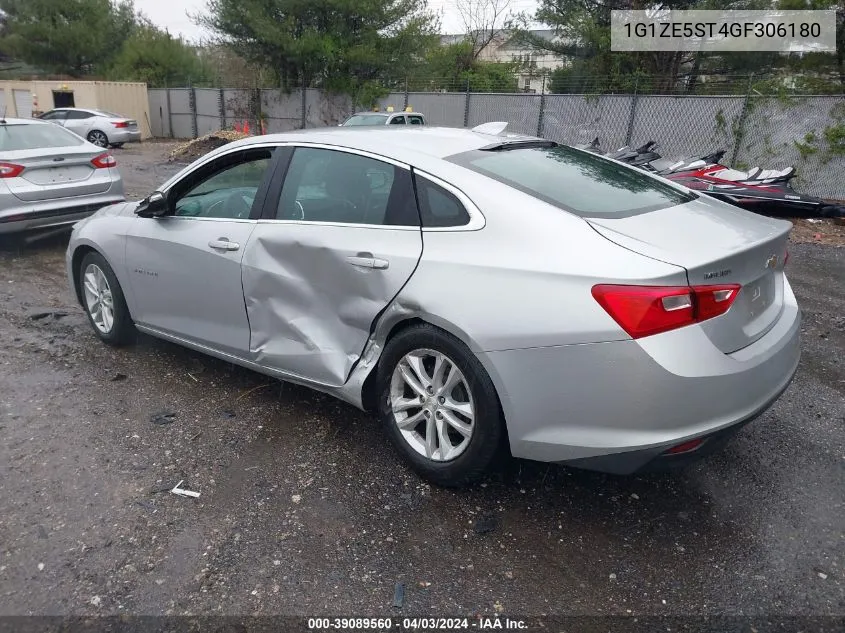 2016 Chevrolet Malibu 1Lt VIN: 1G1ZE5ST4GF306180 Lot: 39089560