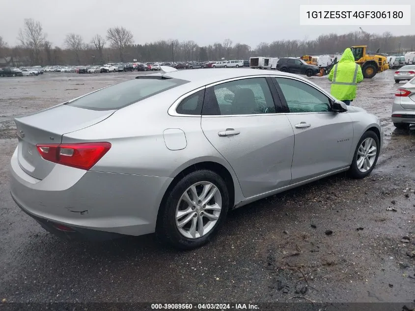 2016 Chevrolet Malibu 1Lt VIN: 1G1ZE5ST4GF306180 Lot: 39089560