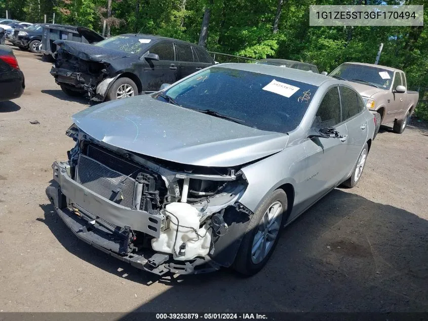 2016 Chevrolet Malibu 1Lt VIN: 1G1ZE5ST3GF170494 Lot: 39253879