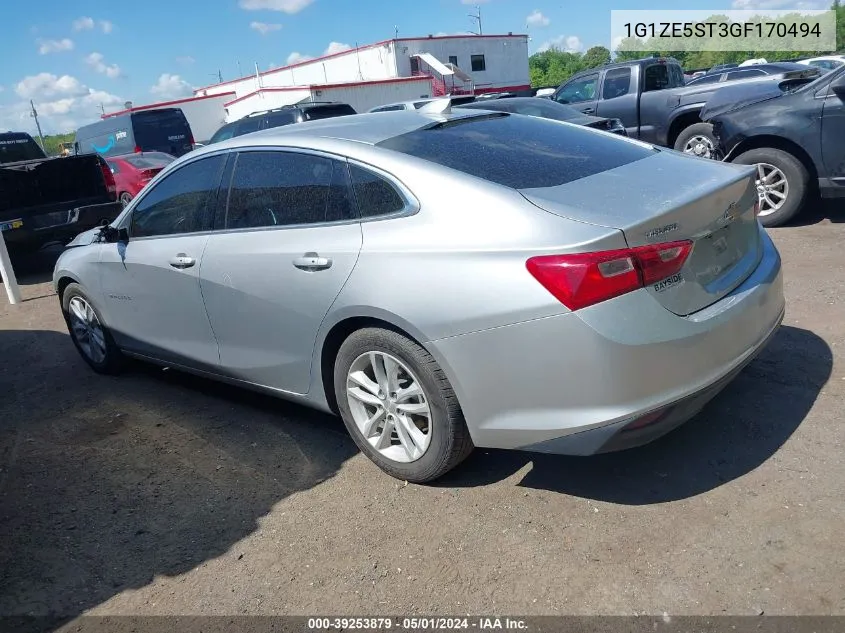 1G1ZE5ST3GF170494 2016 Chevrolet Malibu 1Lt