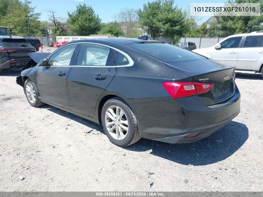 2016 Chevrolet Malibu 1Lt VIN: 1G1ZE5STXGF261018 Lot: 39256301