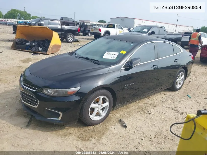 2016 Chevrolet Malibu Ls VIN: 1G1ZB5ST3GF290854 Lot: 39288633