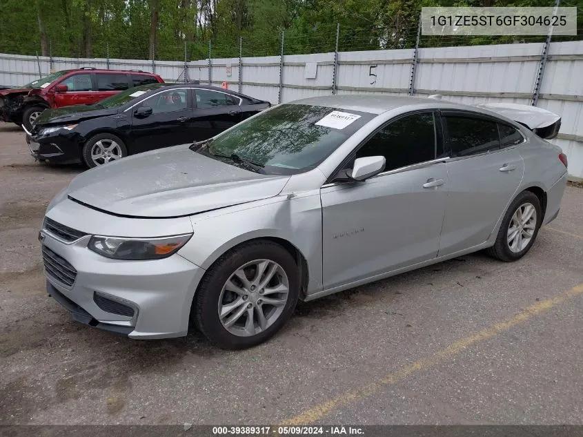 2016 Chevrolet Malibu 1Lt VIN: 1G1ZE5ST6GF304625 Lot: 39389317