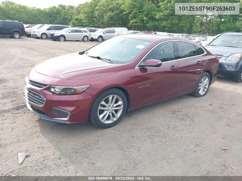 2016 Chevrolet Malibu 1Lt VIN: 1G1ZE5ST9GF263603 Lot: 39499676