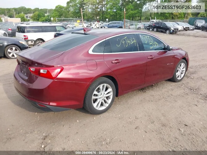 2016 Chevrolet Malibu 1Lt VIN: 1G1ZE5ST9GF263603 Lot: 39499676