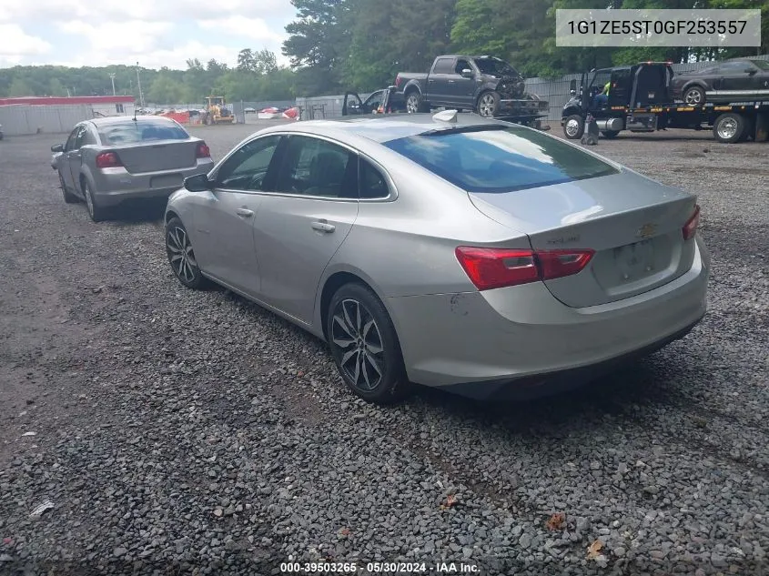 2016 Chevrolet Malibu 1Lt VIN: 1G1ZE5ST0GF253557 Lot: 39503265