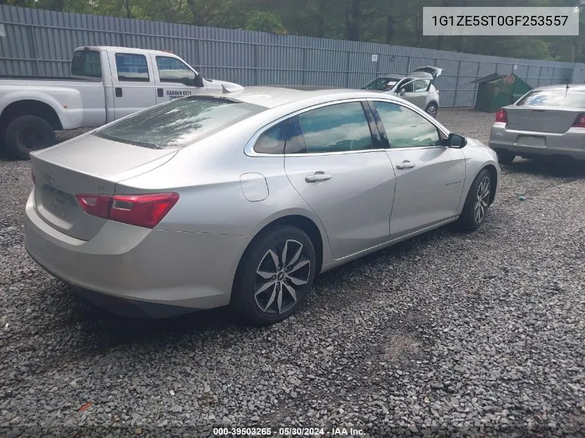 1G1ZE5ST0GF253557 2016 Chevrolet Malibu 1Lt