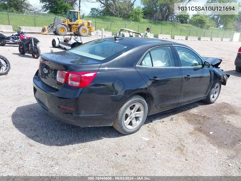 2016 Chevrolet Malibu Limited Lt VIN: 1G11C5SA1GU121694 Lot: 39545606