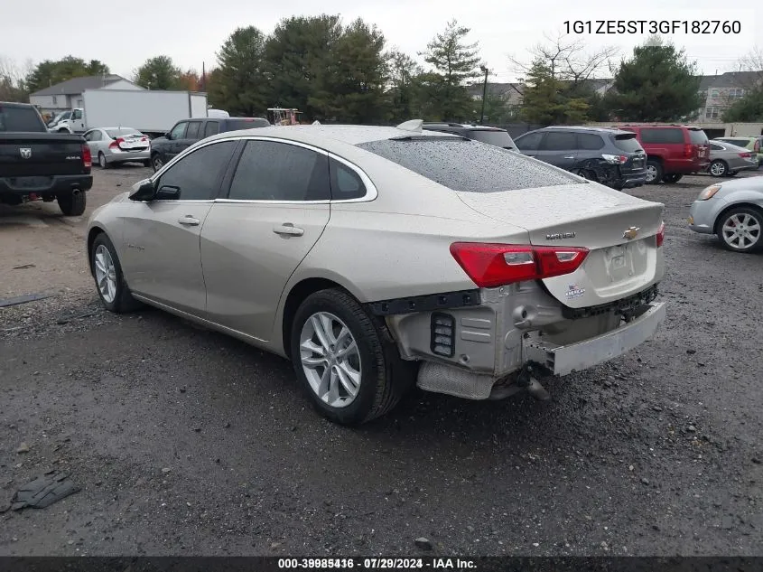 1G1ZE5ST3GF182760 2016 Chevrolet Malibu 1Lt