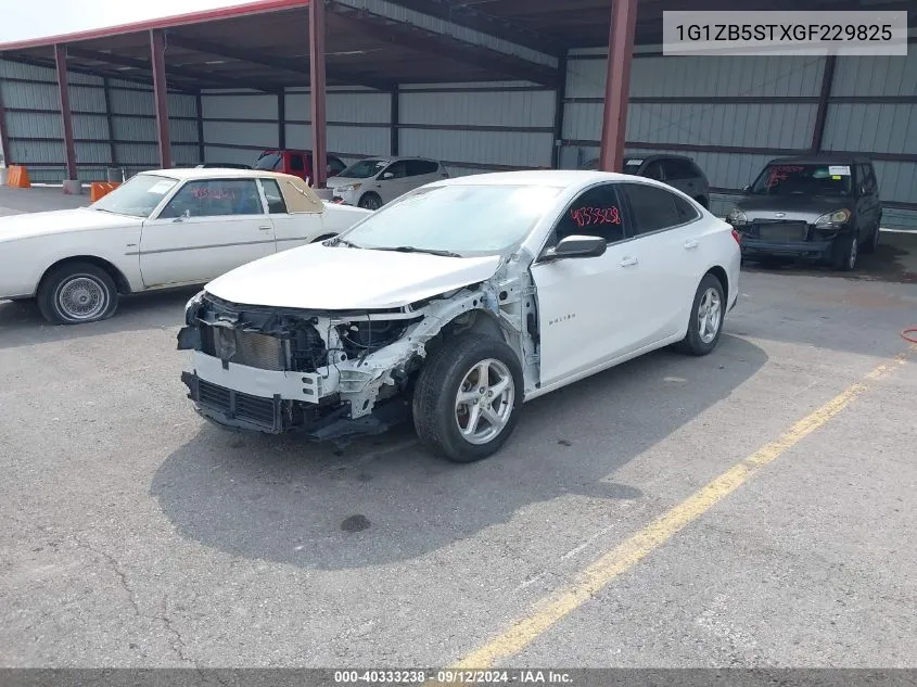 1G1ZB5STXGF229825 2016 Chevrolet Malibu Ls