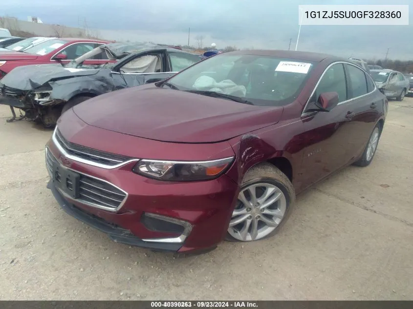 2016 Chevrolet Malibu Hybrid VIN: 1G1ZJ5SU0GF328360 Lot: 40390263