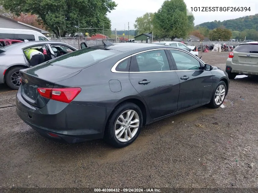 2016 Chevrolet Malibu 1Lt VIN: 1G1ZE5ST8GF266394 Lot: 40398432