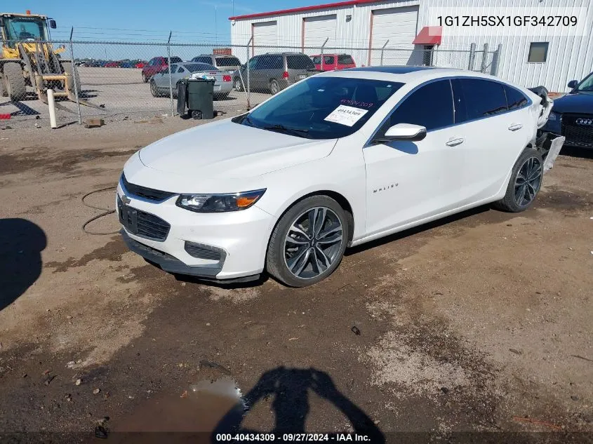 1G1ZH5SX1GF342709 2016 Chevrolet Malibu Premier