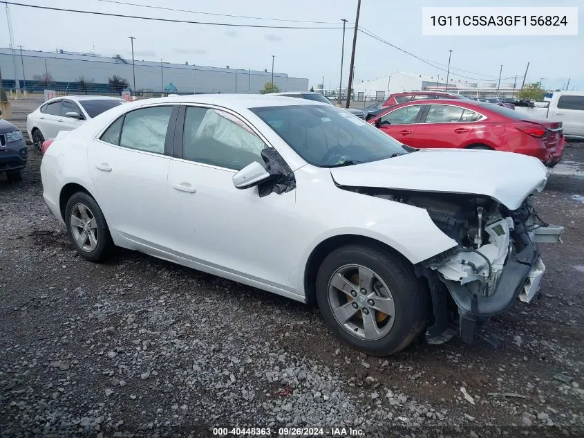 2016 Chevrolet Malibu Limited Lt VIN: 1G11C5SA3GF156824 Lot: 40448363