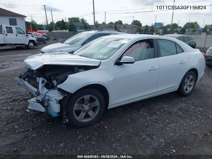 1G11C5SA3GF156824 2016 Chevrolet Malibu Limited Lt