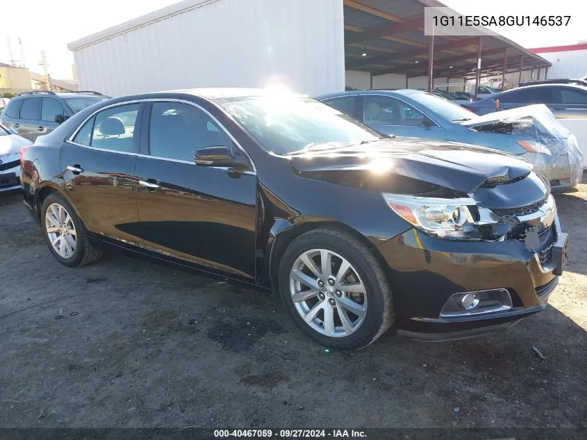 2016 Chevrolet Malibu Limited Ltz VIN: 1G11E5SA8GU146537 Lot: 40467059