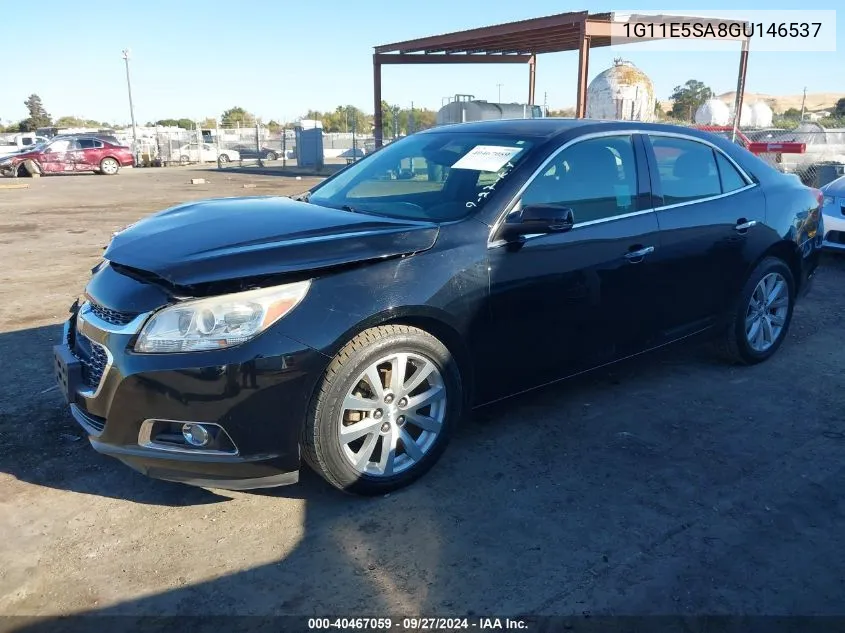 2016 Chevrolet Malibu Limited Ltz VIN: 1G11E5SA8GU146537 Lot: 40467059