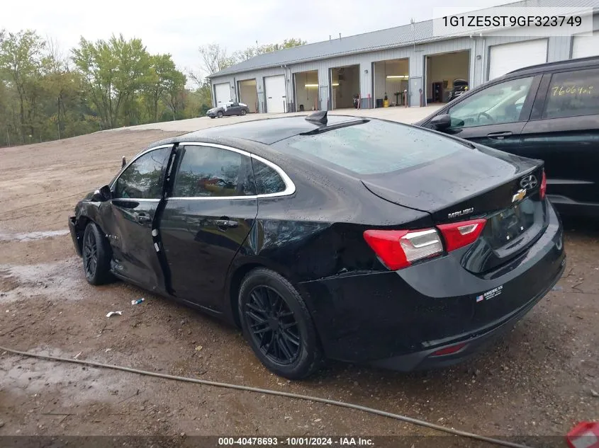 2016 Chevrolet Malibu Lt VIN: 1G1ZE5ST9GF323749 Lot: 40478693