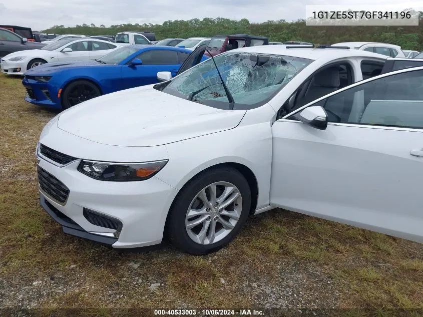 2016 Chevrolet Malibu Lt VIN: 1G1ZE5ST7GF341196 Lot: 40533003