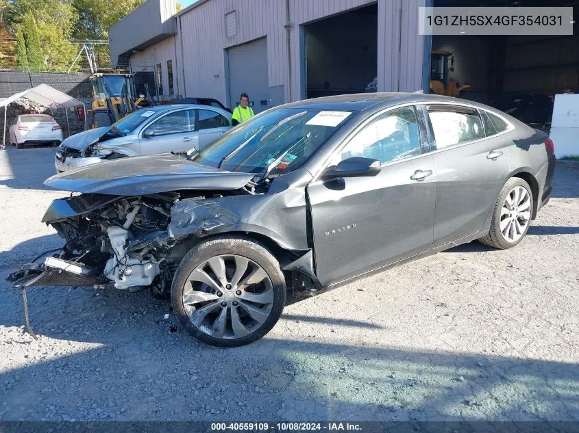 2016 Chevrolet Malibu Premier VIN: 1G1ZH5SX4GF354031 Lot: 40559109