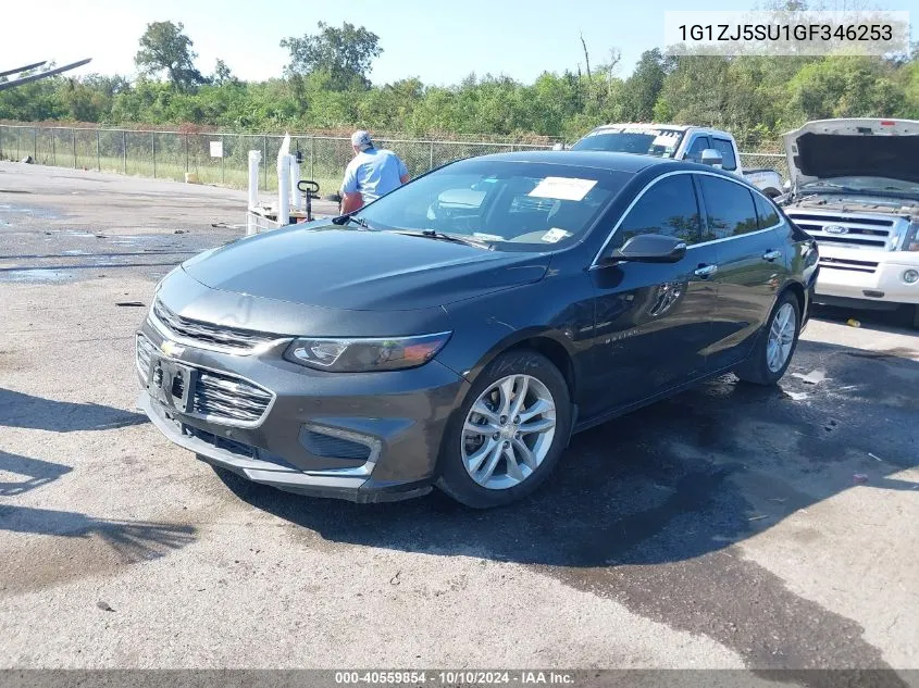 1G1ZJ5SU1GF346253 2016 Chevrolet Malibu Hybrid