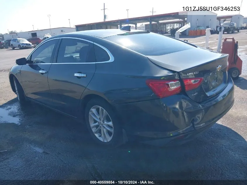 1G1ZJ5SU1GF346253 2016 Chevrolet Malibu Hybrid