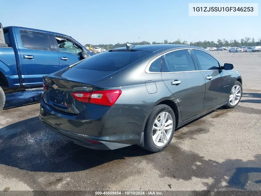 2016 Chevrolet Malibu Hybrid VIN: 1G1ZJ5SU1GF346253 Lot: 40559854