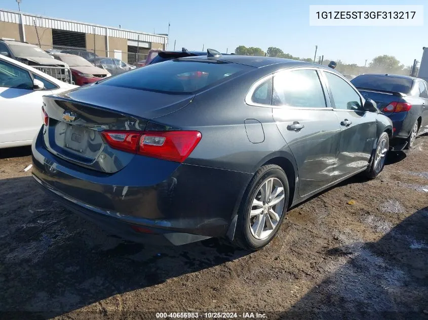 2016 Chevrolet Malibu 1Lt VIN: 1G1ZE5ST3GF313217 Lot: 40656983