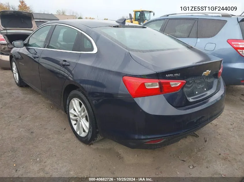 1G1ZE5ST1GF244009 2016 Chevrolet Malibu Lt