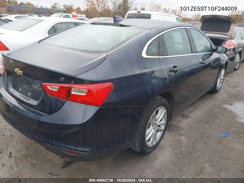 2016 Chevrolet Malibu Lt VIN: 1G1ZE5ST1GF244009 Lot: 40682726