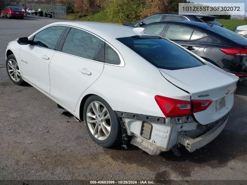 1G1ZE5ST3GF302072 2016 Chevrolet Malibu Lt