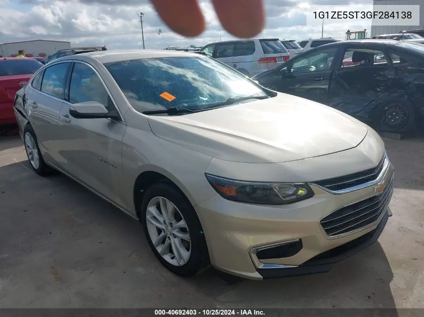 1G1ZE5ST3GF284138 2016 Chevrolet Malibu 1Lt