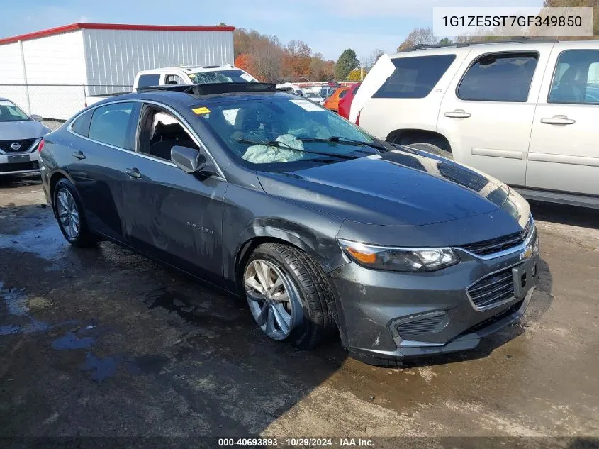 2016 Chevrolet Malibu 1Lt VIN: 1G1ZE5ST7GF349850 Lot: 40693893