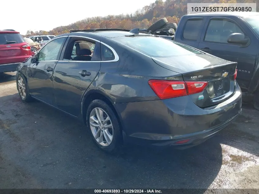 2016 Chevrolet Malibu 1Lt VIN: 1G1ZE5ST7GF349850 Lot: 40693893