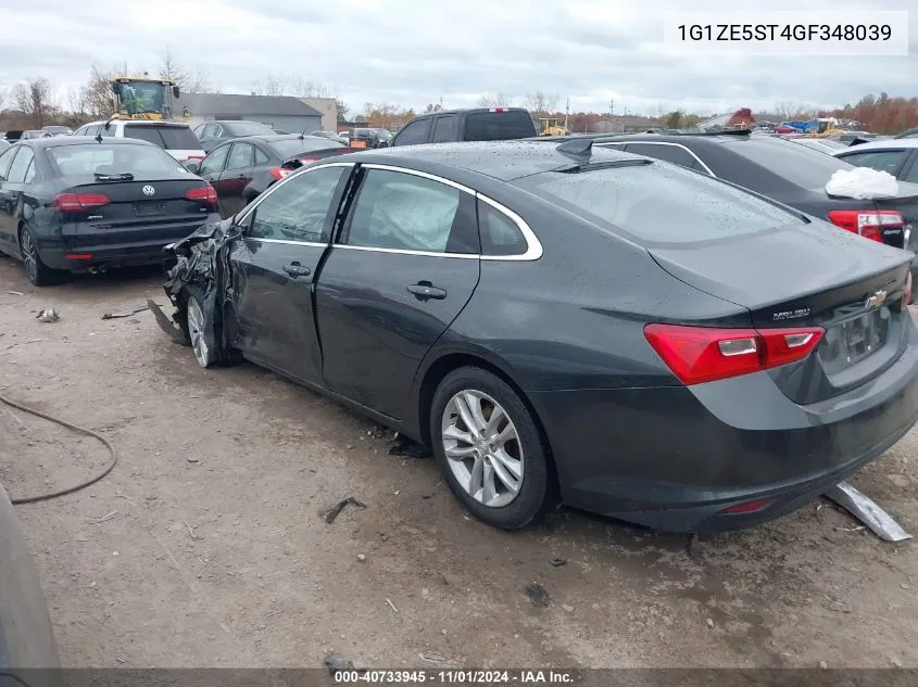 2016 Chevrolet Malibu 1Lt VIN: 1G1ZE5ST4GF348039 Lot: 40733945