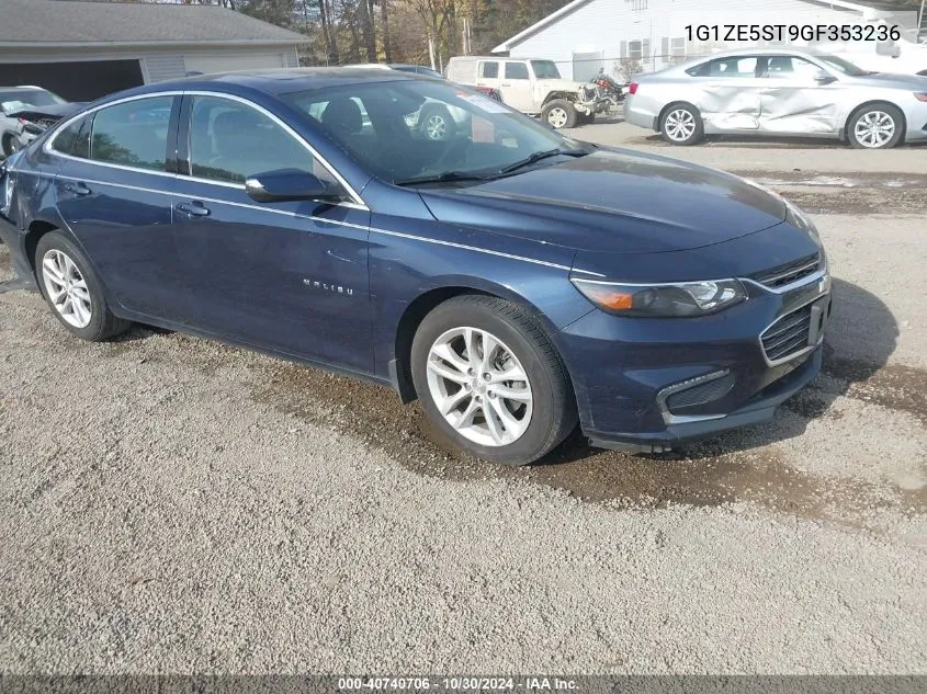 2016 Chevrolet Malibu 1Lt VIN: 1G1ZE5ST9GF353236 Lot: 40740706