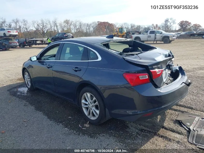 2016 Chevrolet Malibu 1Lt VIN: 1G1ZE5ST9GF353236 Lot: 40740706