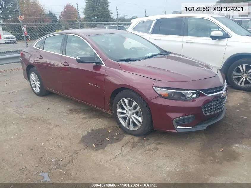 2016 Chevrolet Malibu 1Lt VIN: 1G1ZE5STXGF324201 Lot: 40748686