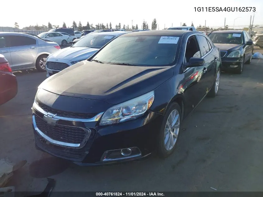 2016 Chevrolet Malibu Limited Ltz VIN: 1G11E5SA4GU162573 Lot: 40761824