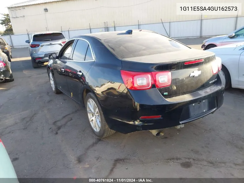 2016 Chevrolet Malibu Limited Ltz VIN: 1G11E5SA4GU162573 Lot: 40761824