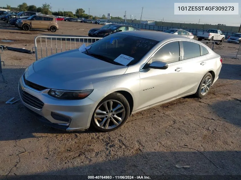 2016 Chevrolet Malibu 1Lt VIN: 1G1ZE5ST4GF309273 Lot: 40764983